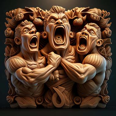 3D модель Smells Like Team Spirit Tag Battle Final (STL)